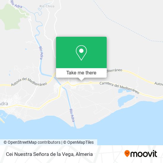 Cei Nuestra Señora de la Vega map