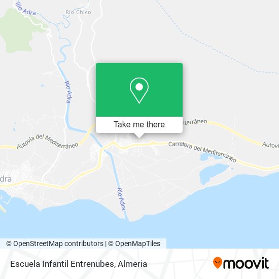 Escuela Infantil Entrenubes map