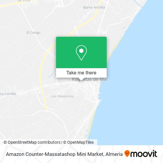 Amazon Counter-Massatashop Mini Market map