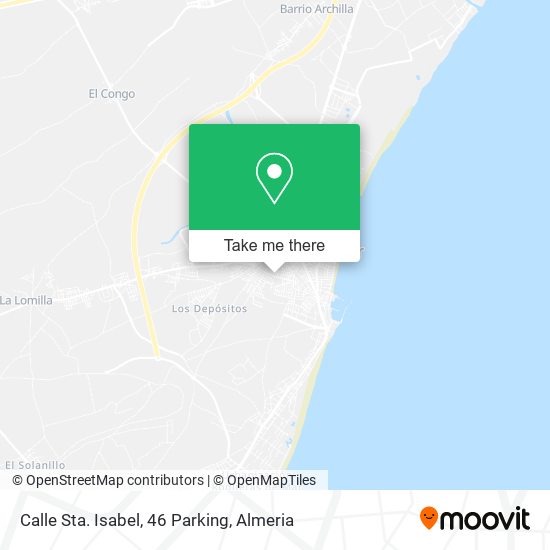 Calle Sta. Isabel, 46 Parking map