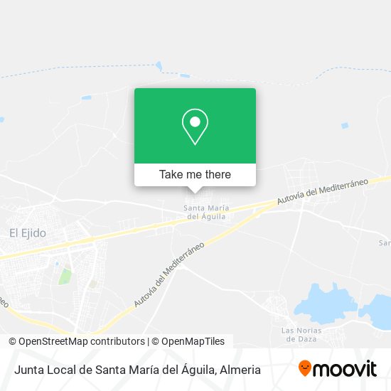 Junta Local de Santa María del Águila map