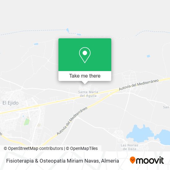 Fisioterapia & Osteopatía Miriam Navas map