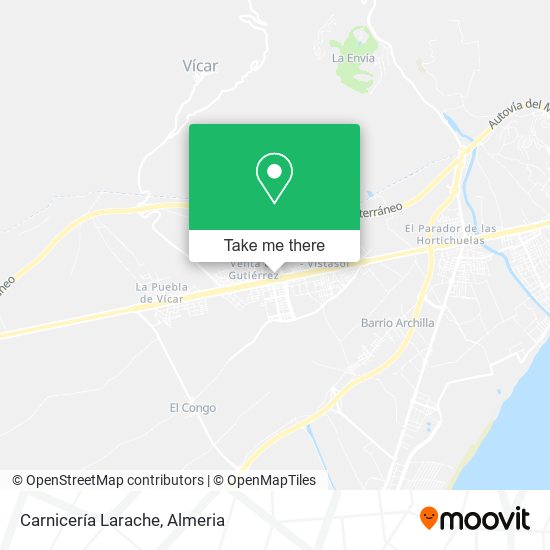 Carnicería Larache map