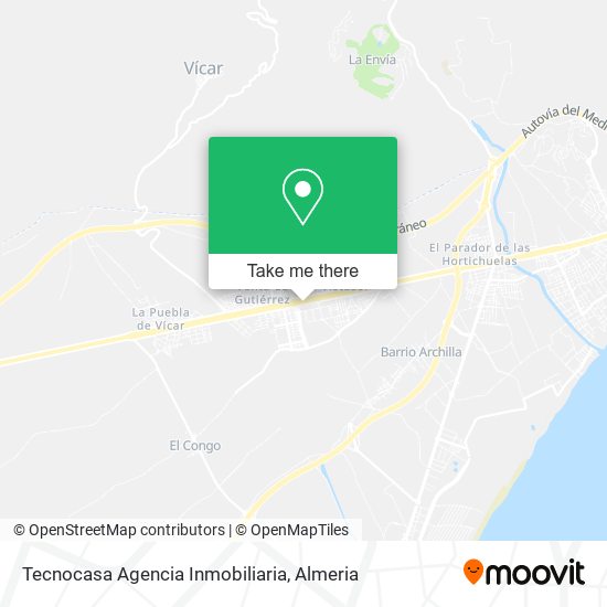Tecnocasa Agencia Inmobiliaria map