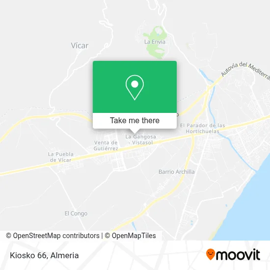 Kiosko 66 map