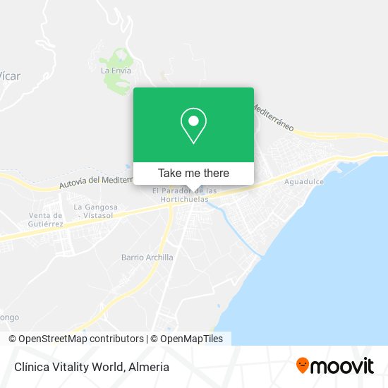 Clínica Vitality World map