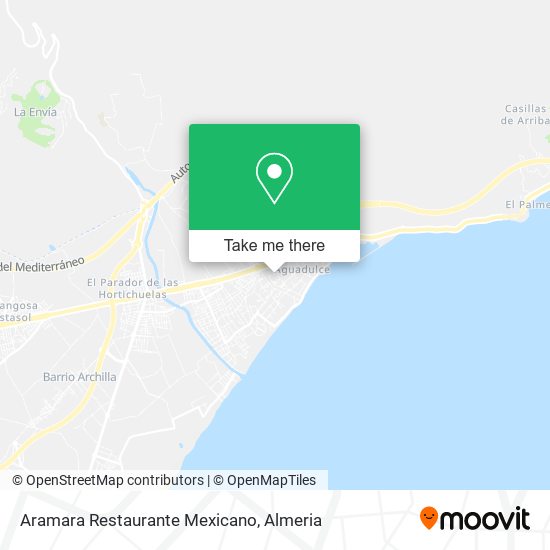Aramara Restaurante Mexicano map