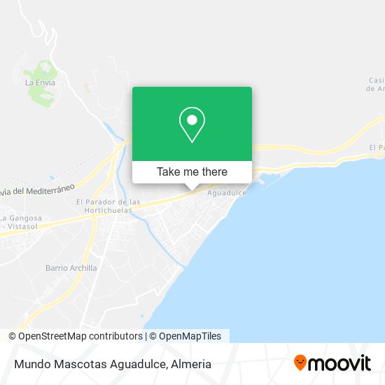 Mundo Mascotas Aguadulce map