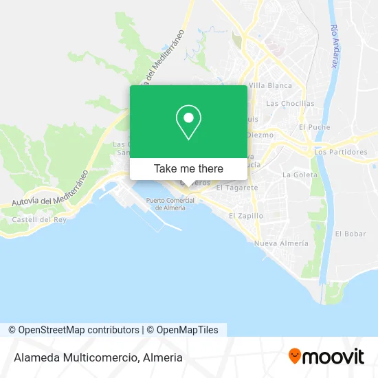 Alameda Multicomercio map