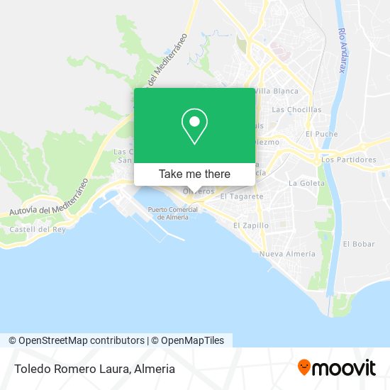 Toledo Romero Laura map