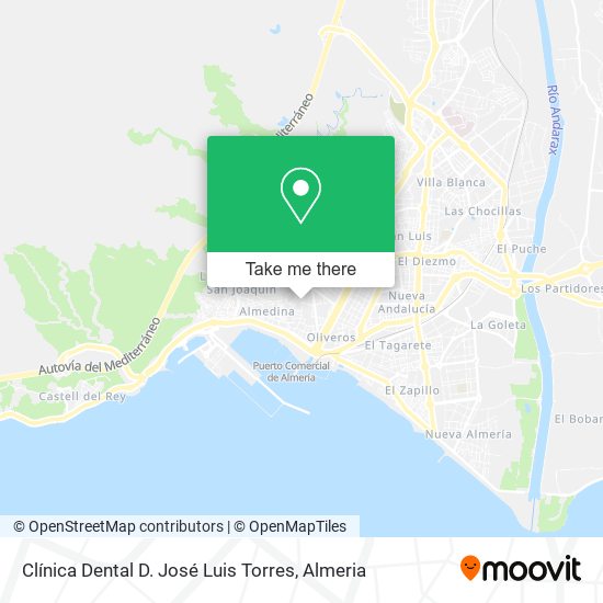 Clínica Dental D. José Luis Torres map