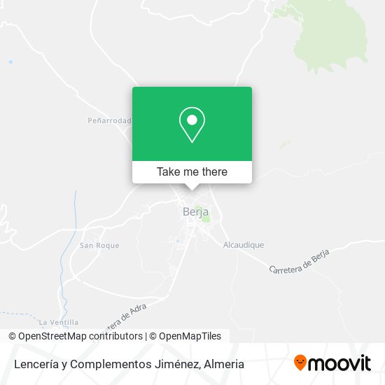 Lencería y Complementos Jiménez map