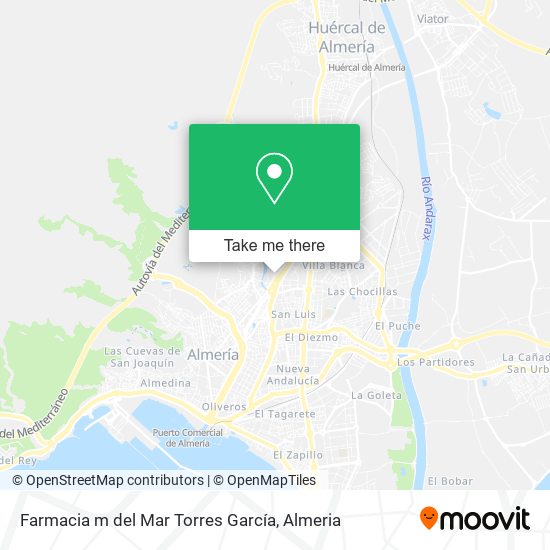 mapa Farmacia m del Mar Torres García
