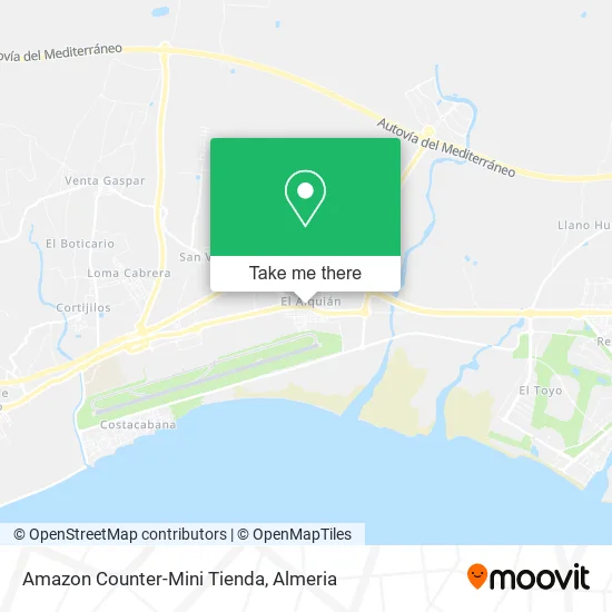Amazon Counter-Mini Tienda map