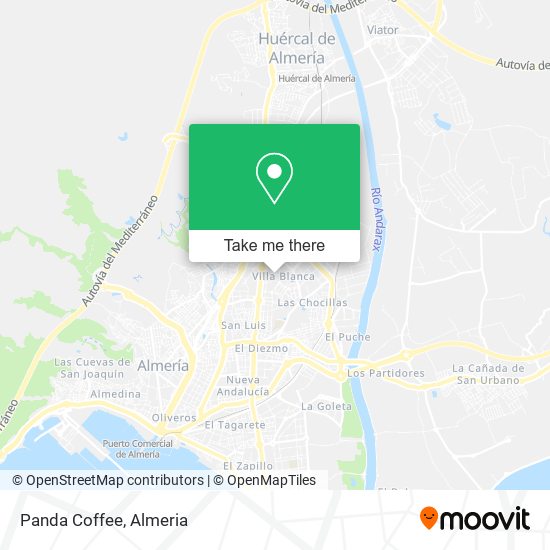 Panda Coffee map