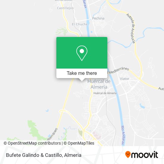 Bufete Galindo & Castillo map