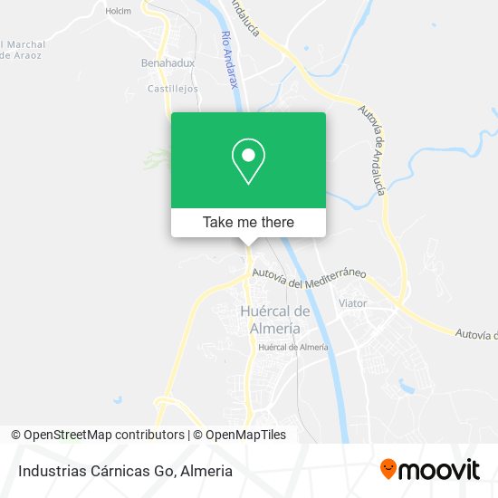 Industrias Cárnicas Go map