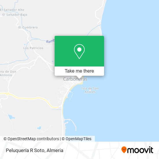 Peluquería R Soto map