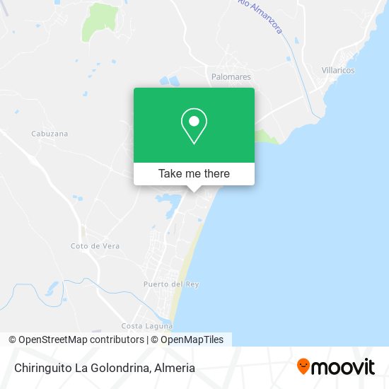 Chiringuito La Golondrina map