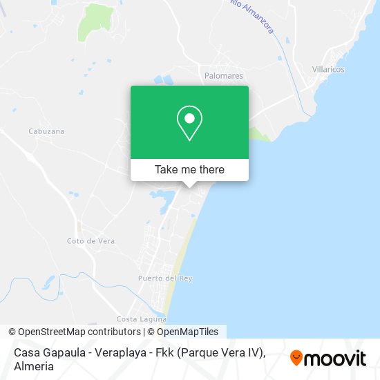 Casa Gapaula - Veraplaya - Fkk (Parque Vera IV) map
