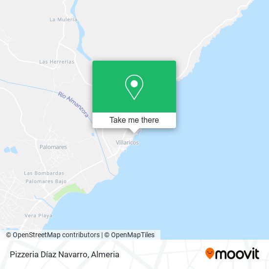 Pizzeria Díaz Navarro map
