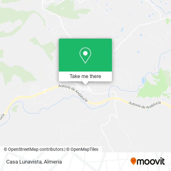 Casa Lunavista map
