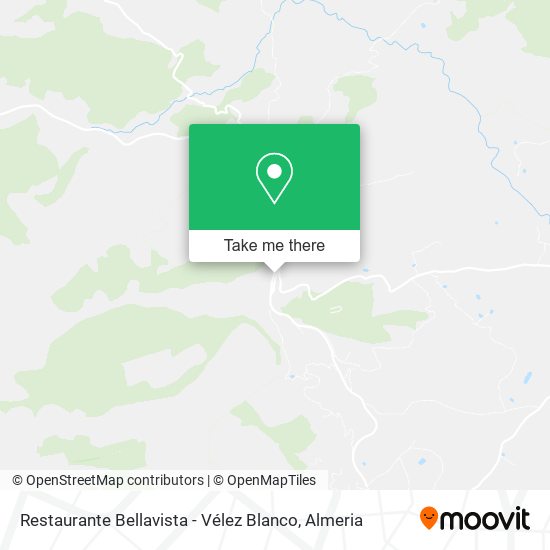 Restaurante Bellavista - Vélez Blanco map