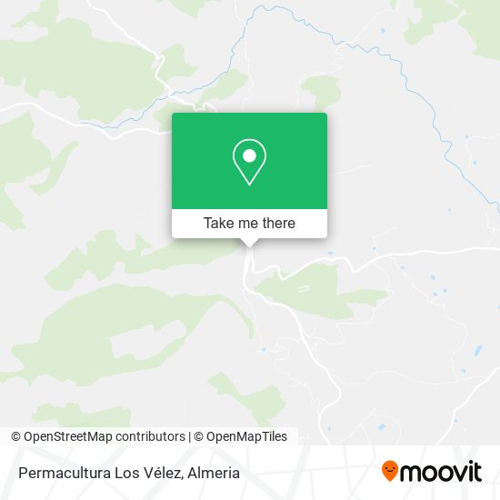 Permacultura Los Vélez map