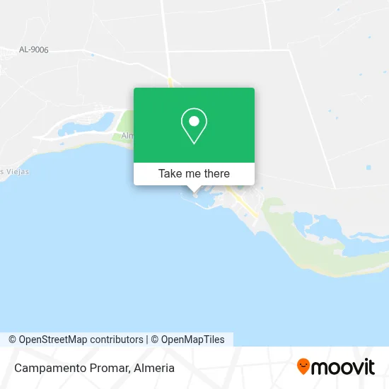 Campamento Promar map