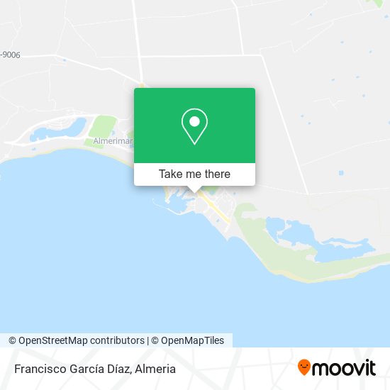 Francisco García Díaz map