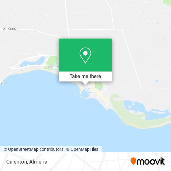 Calenton map