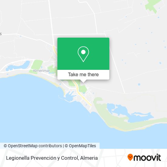 Legionella Prevención y Control map