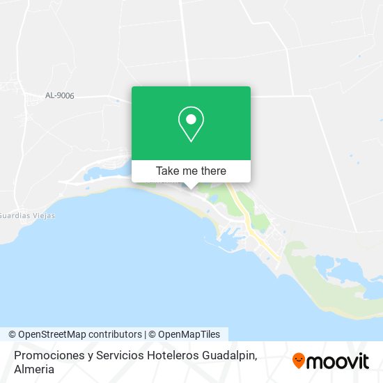 Promociones y Servicios Hoteleros Guadalpin map