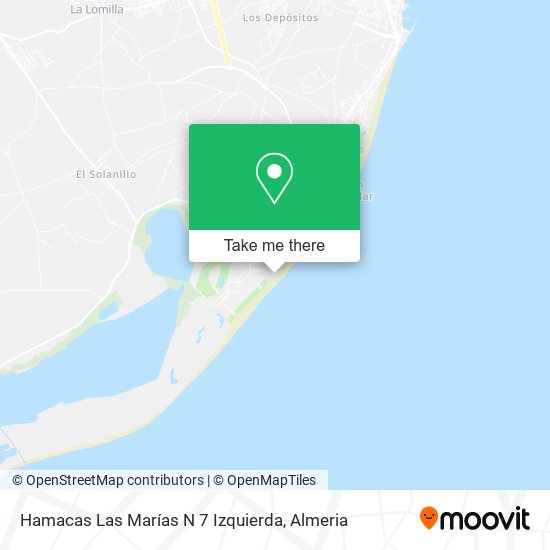 Hamacas Las Marías N 7 Izquierda map