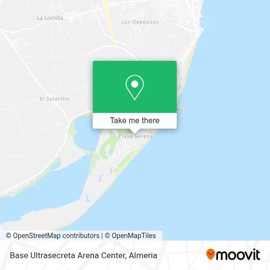 Base Ultrasecreta Arena Center map