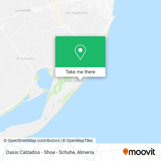 Oasis Calzados - Shoe - Schuhe map