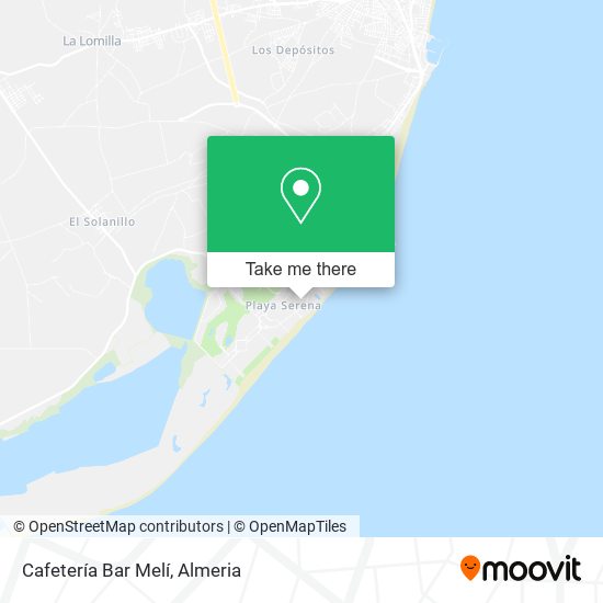 Cafetería Bar Melí map