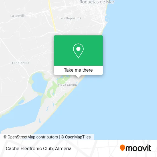Cache Electronic Club map