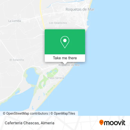 Caferteria Chascas map