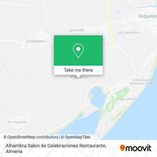 Alhambra Salon de Celebraciones Restaurante map
