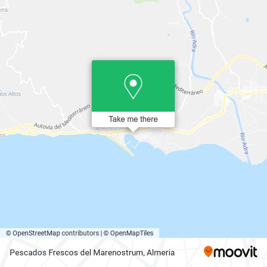 Pescados Frescos del Marenostrum map