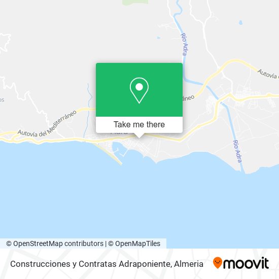 Construcciones y Contratas Adraponiente map