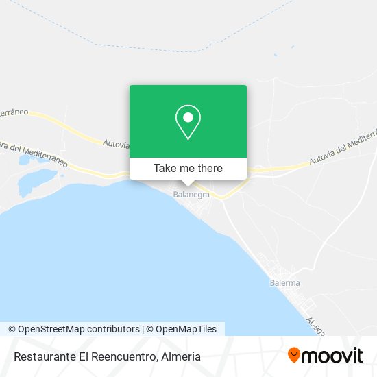 Restaurante El Reencuentro map