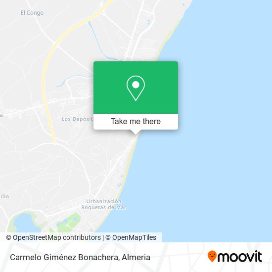 Carmelo Giménez Bonachera map