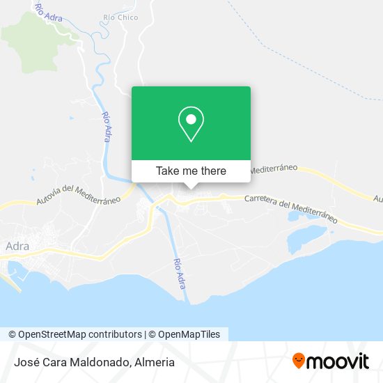 José Cara Maldonado map