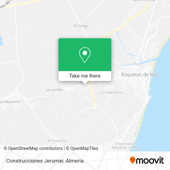 Construcciones Jerumar map