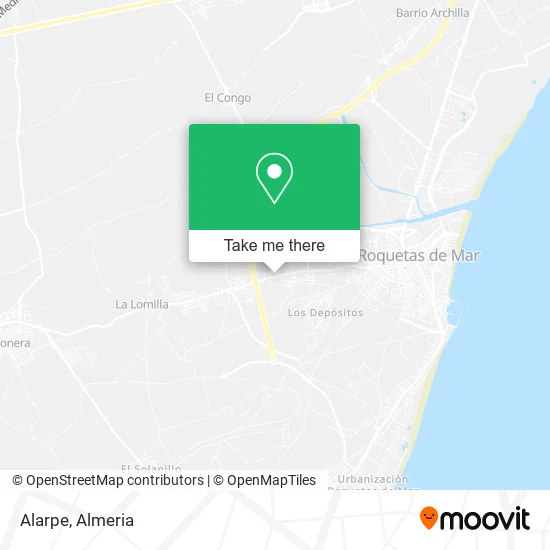 Alarpe map