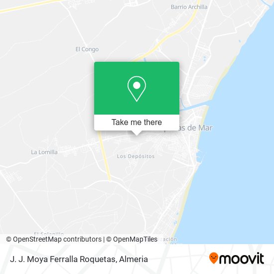 J. J. Moya Ferralla Roquetas map