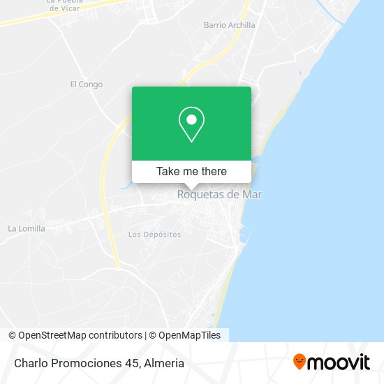 Charlo Promociones 45 map