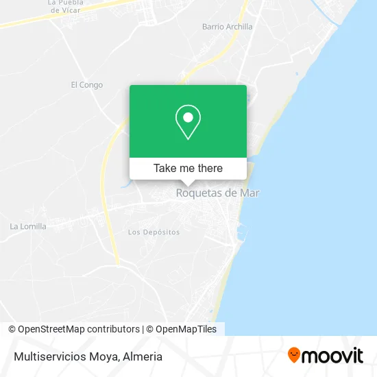 Multiservicios Moya map